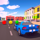 Kids Car: Color Ball Toy Simulator (Learn color) ไอคอน