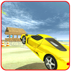 Car Beach Driving Game: GT Car WipeOut icône