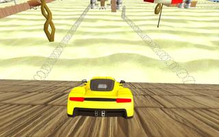 Car Beach Driving Game: GT Car WipeOut capture d'écran 2