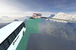 Sky Track Bus Simulator 2018: Impossible MegaRamps imagem de tela 3