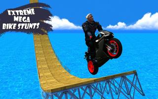 Mega Ramp Grand Impossible Stunts Gra: GT Bike screenshot 1