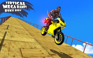 Mega Ramp Grand Impossible Stunts Gra: GT Bike screenshot 2