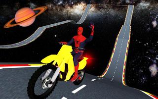 Space Bike: Superhero Drift Max Racing Fever Affiche