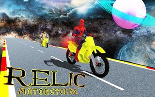 Space Bike: Superhero Drift Max Racing Fever capture d'écran 2
