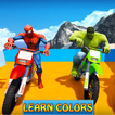 Superheroes vélo Beach Stunt Racing Mania 2018