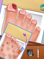 Doctor Kids game : Nail Doctor captura de pantalla 3