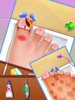 Doctor Kids game : Nail Doctor اسکرین شاٹ 2