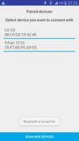 Bluetooth Console Affiche