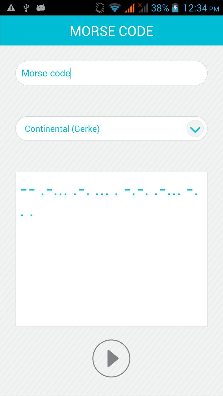 Morse Code for Android - APK Download