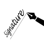 Signature icône
