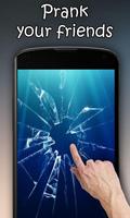 Cracked Screen Affiche