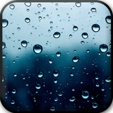 Rain on the glass أيقونة