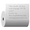 Toilet Reader