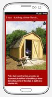HOW TO BUILD A SHED Affiche