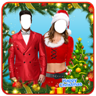 Christmas Couple Photo Suit आइकन