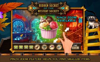 Hidden Object Games 200 Levels : MysterySociety تصوير الشاشة 3