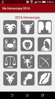 Annual Horoscope of 2016 Plakat