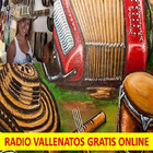 Radio Vallenatos Gratis Online icône