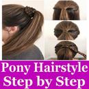 Ponytail Hairstyle Step By Step Videos APK
