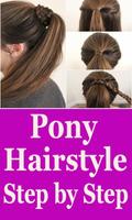 Ponytail Hairstyle Step By Step Videos पोस्टर