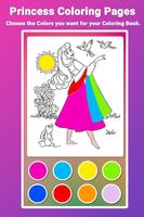 Princess Coloring Pages capture d'écran 2
