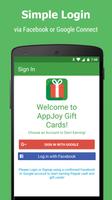 AppJoy Gift Cards पोस्टर