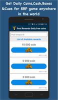 Pool Rewards Daily free Coins पोस्टर