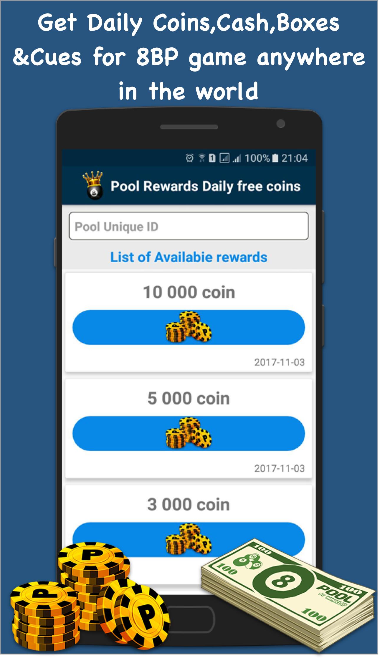 Pool Rewards Daily free Coins for Android - APK Download - 