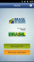 Cities in Brazil plakat