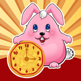 Telling Time With Rabbit آئیکن