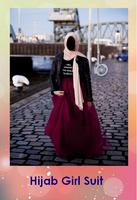 Hijab Girl Fashion Montage الملصق