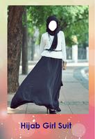 Hijab Girl Fashion Montage capture d'écran 1