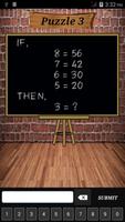 Math Puzzles الملصق