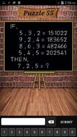 Math Puzzles تصوير الشاشة 2