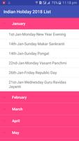 Holiday 2018 India screenshot 1