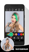 برنامه‌نما Hair Styler - Color & Recolor عکس از صفحه