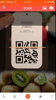 QR code scanner Plakat