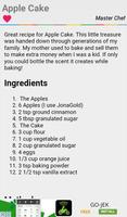 Apple Cake Recipes 📘 Cooking Guide Handbook screenshot 2