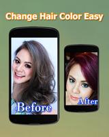 Mudando a cor do cabelo Fácil Cartaz