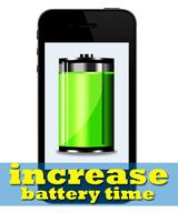 Increase Battery Time Plakat