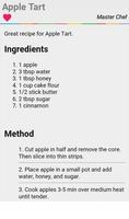 Apple Tart Recipes 📘 Cooking Guide Handbook capture d'écran 2