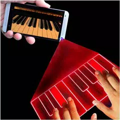 Hologram 3D Piano Prank