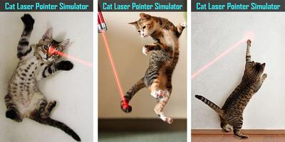 Laser Pointer Simulator Cat Cartaz