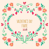 Valentine Day Photo Frames-icoon