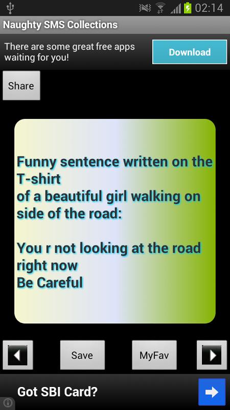 Naughty SMS Collections APK voor Android Download Naughty SMS Collections APK voor Android Download