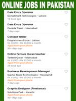 Online Jobs In Pakistan capture d'écran 3