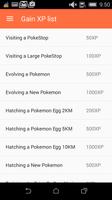 برنامه‌نما Guide Pokemon Go عکس از صفحه