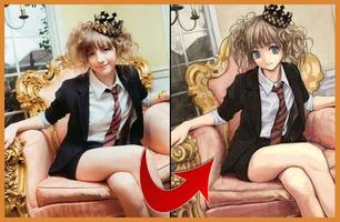 Anime Photo Editor Cartaz