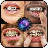 Gold Grillz Photo Editor icône