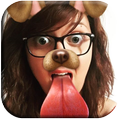 Snap Lens Effect Doggy Face